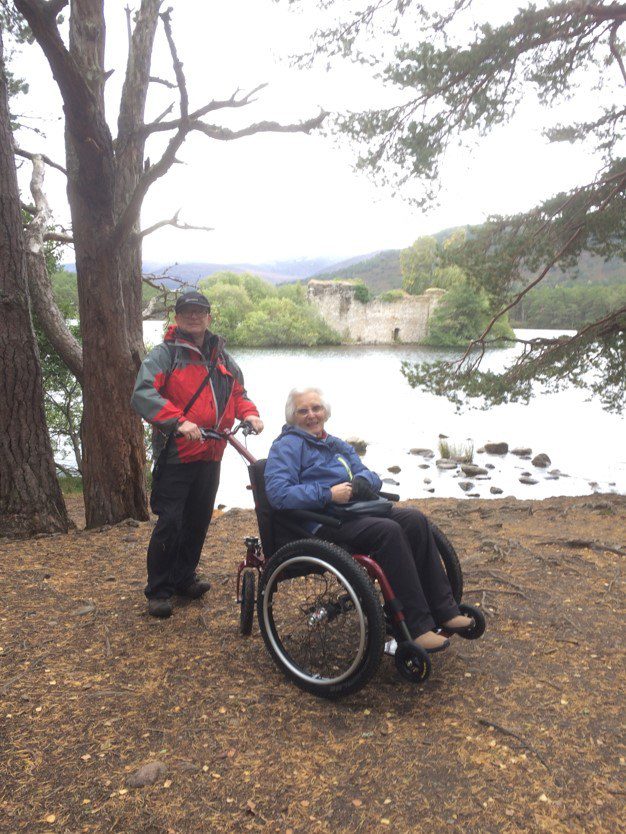 MT Push all terrain attendant wheelchair perfect for the outdoors MT Push all terrain attendant wheelchair perfect for the outdoors