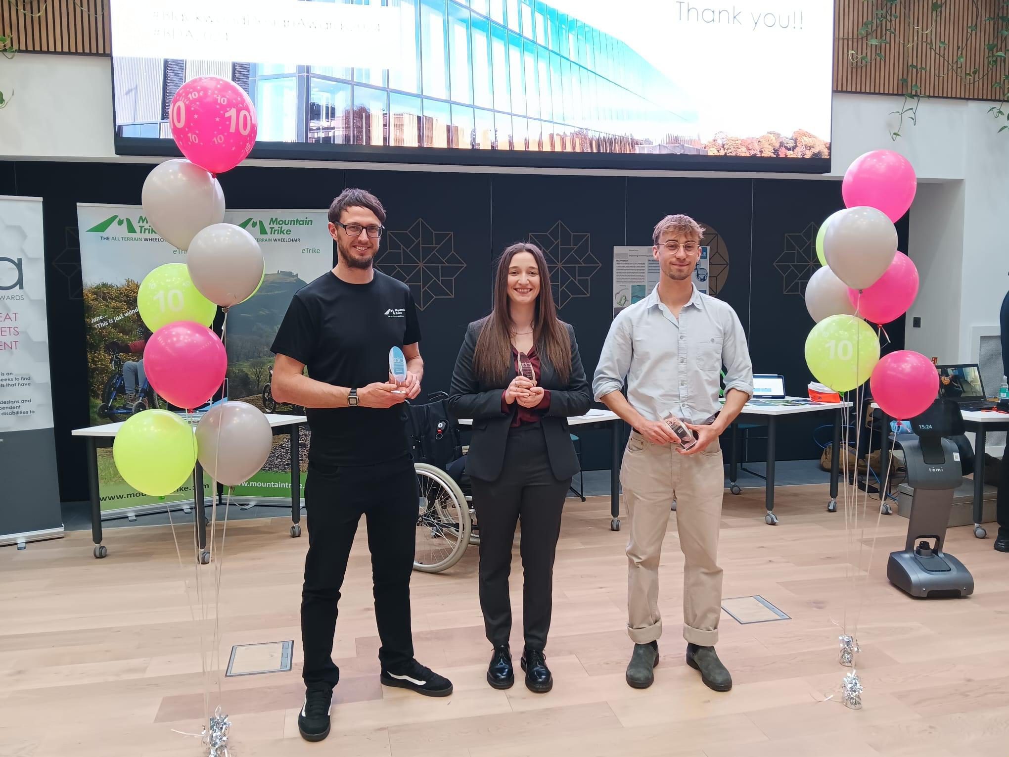 Category winners at the Blackwood Design Awards 2024