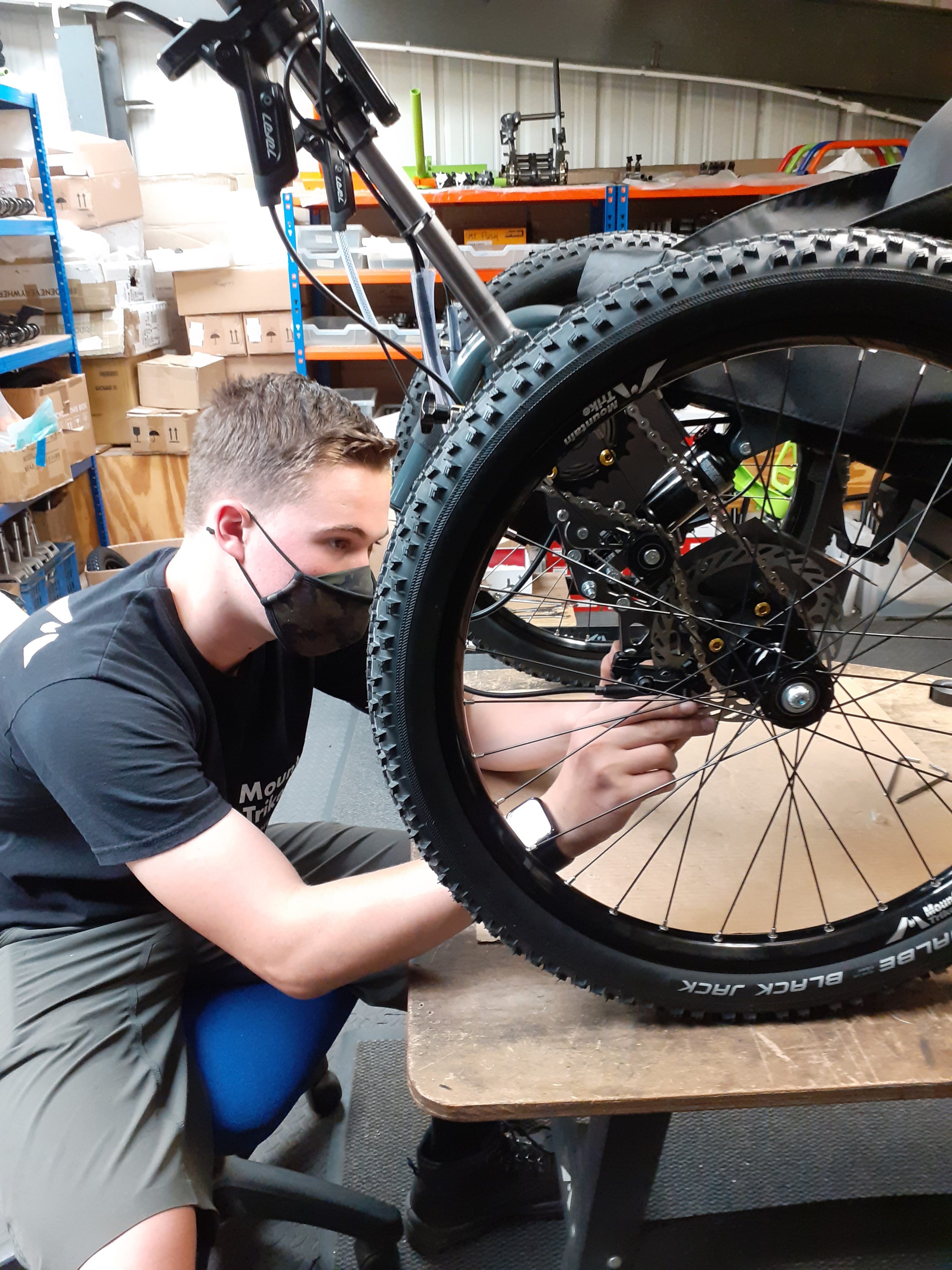 Mountain Trike all terrain wheelchair build Mountain Trike all terrain wheelchair build