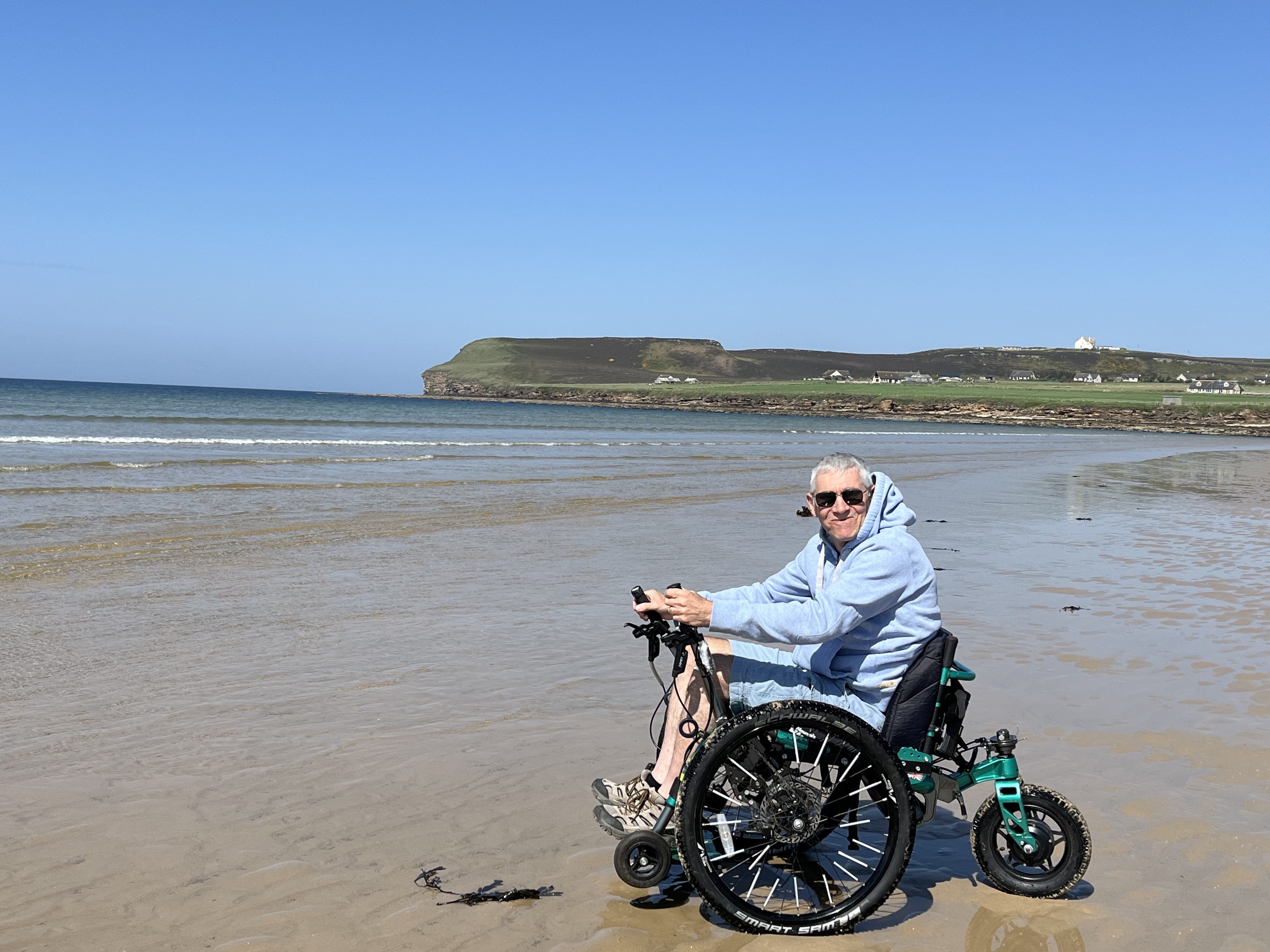 Mountain Trike all terrain wheelchair beach access