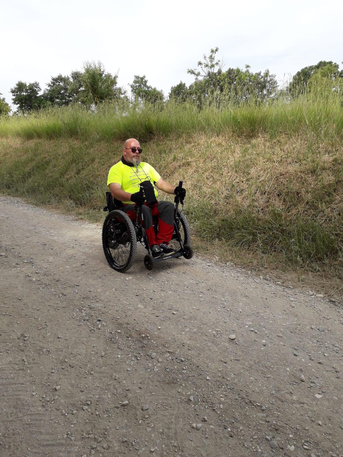 Mountain Trike all terrain wheelchair Italy Mountain Trike all terrain wheelchair Italy