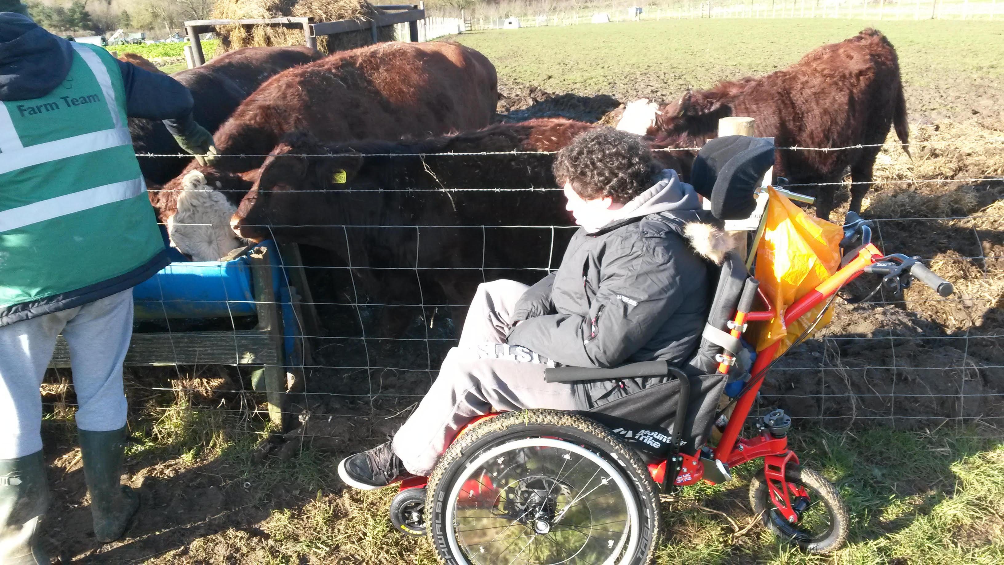 The MT Push is perfect for accessing Church Farm The MT Push is perfect for accessing Church Farm
