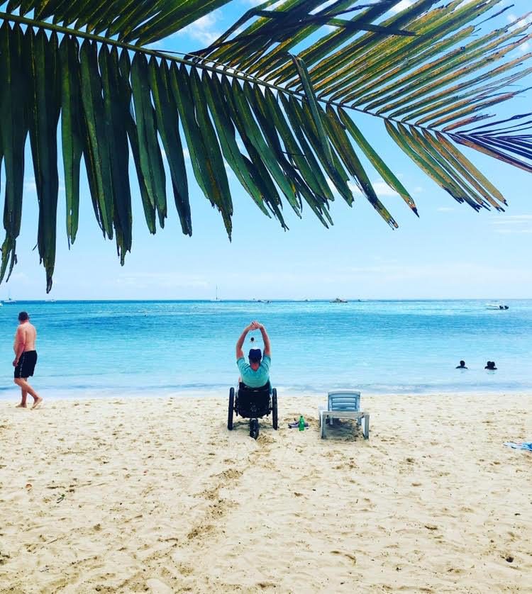 Mountain Trike Barbados beach Mountain Trike Barbados beach