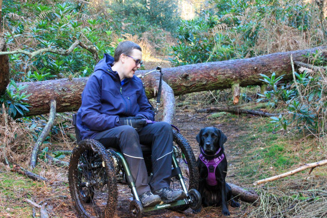 Nicki Berry with Liggy Nicki Berry with Liggy