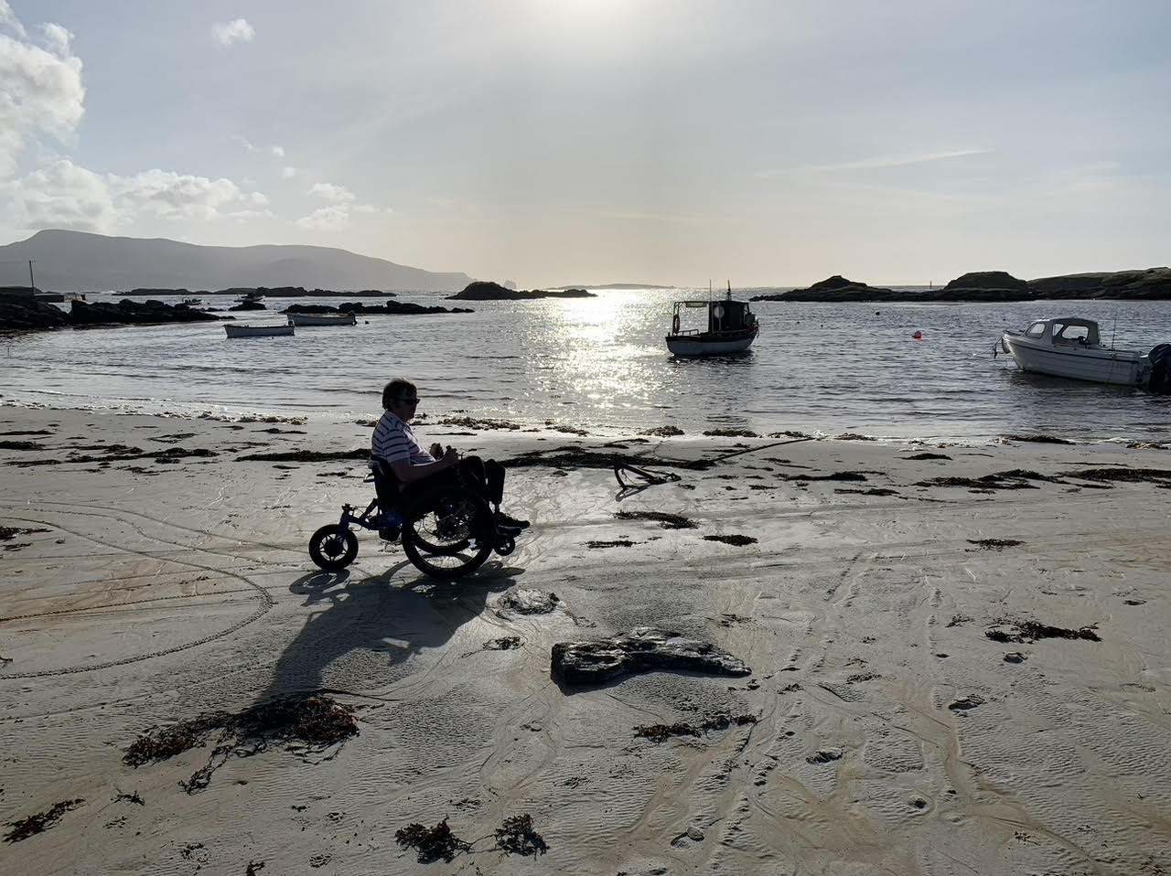 Mountain Trike all terrain wheelchair with eKit Mountain Trike all terrain wheelchair with eKit