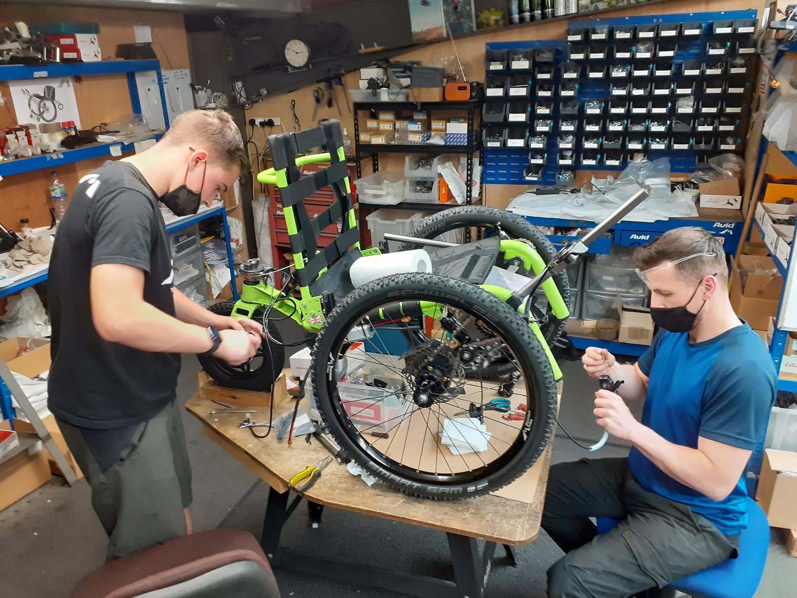 Mountain Trike all terrain wheelchair custom built Mountain Trike all terrain wheelchair custom built