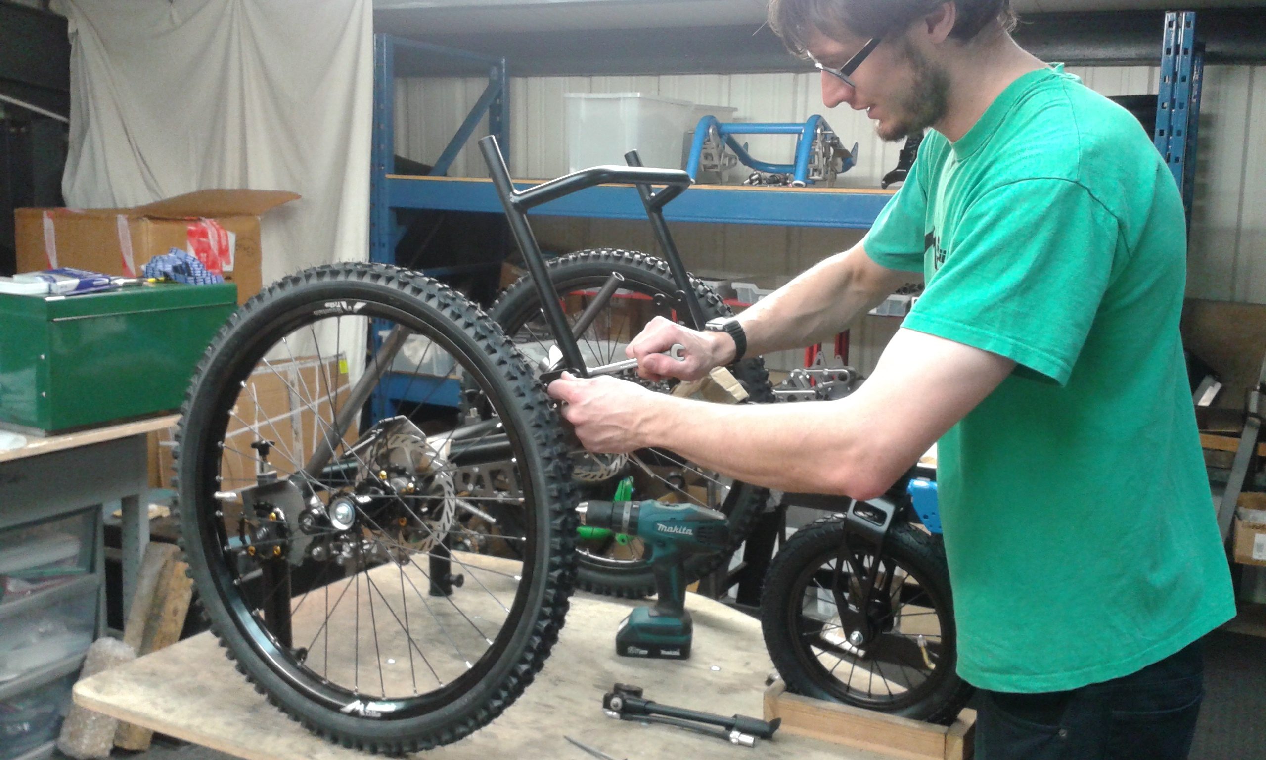 Tim Morgan, Managing Director at the Mountain Trike company Tim Morgan, Managing Director at the Mountain Trike company