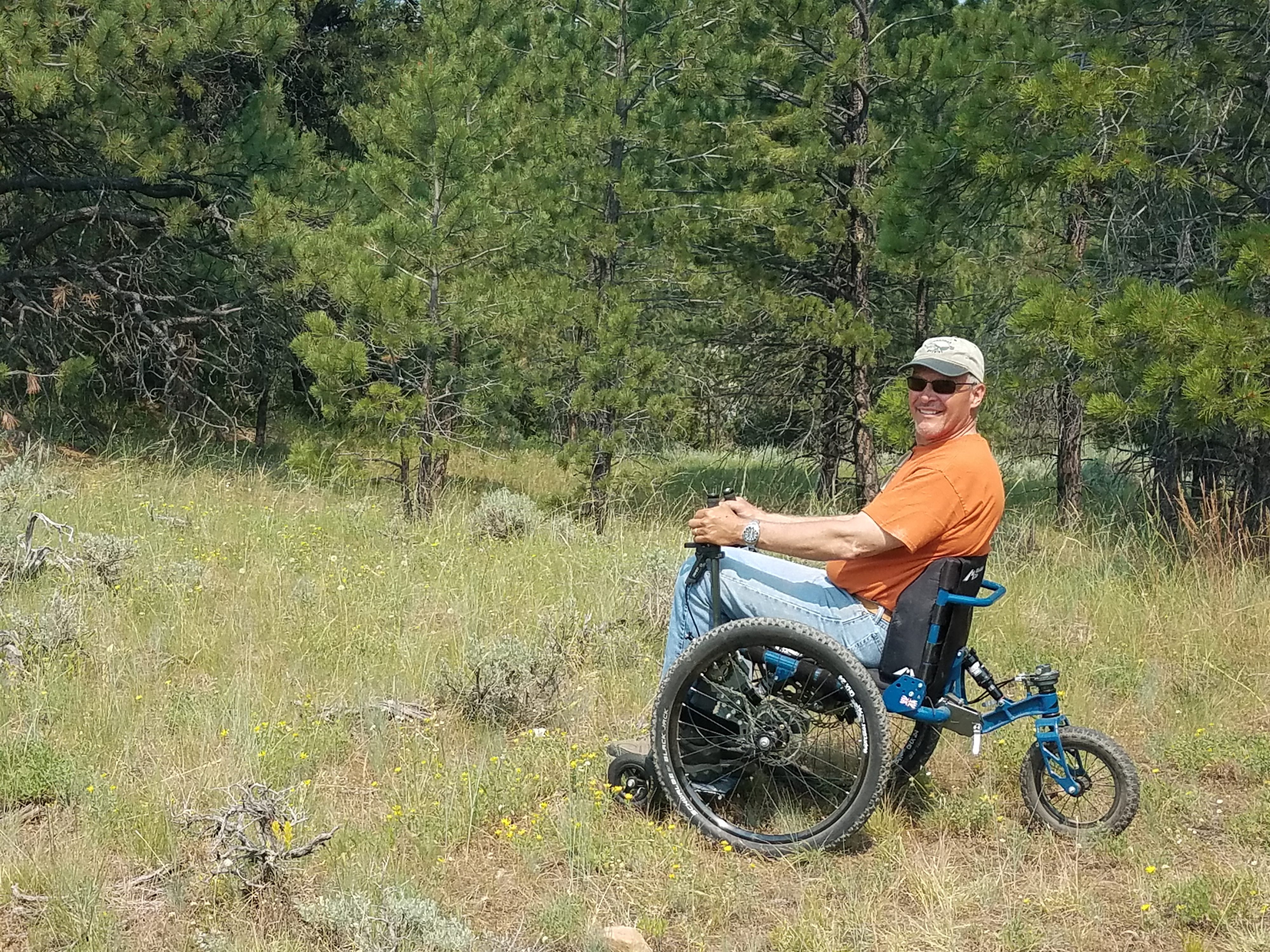 The cool, Mountain Trike wheelchair The cool, Mountain Trike wheelchair