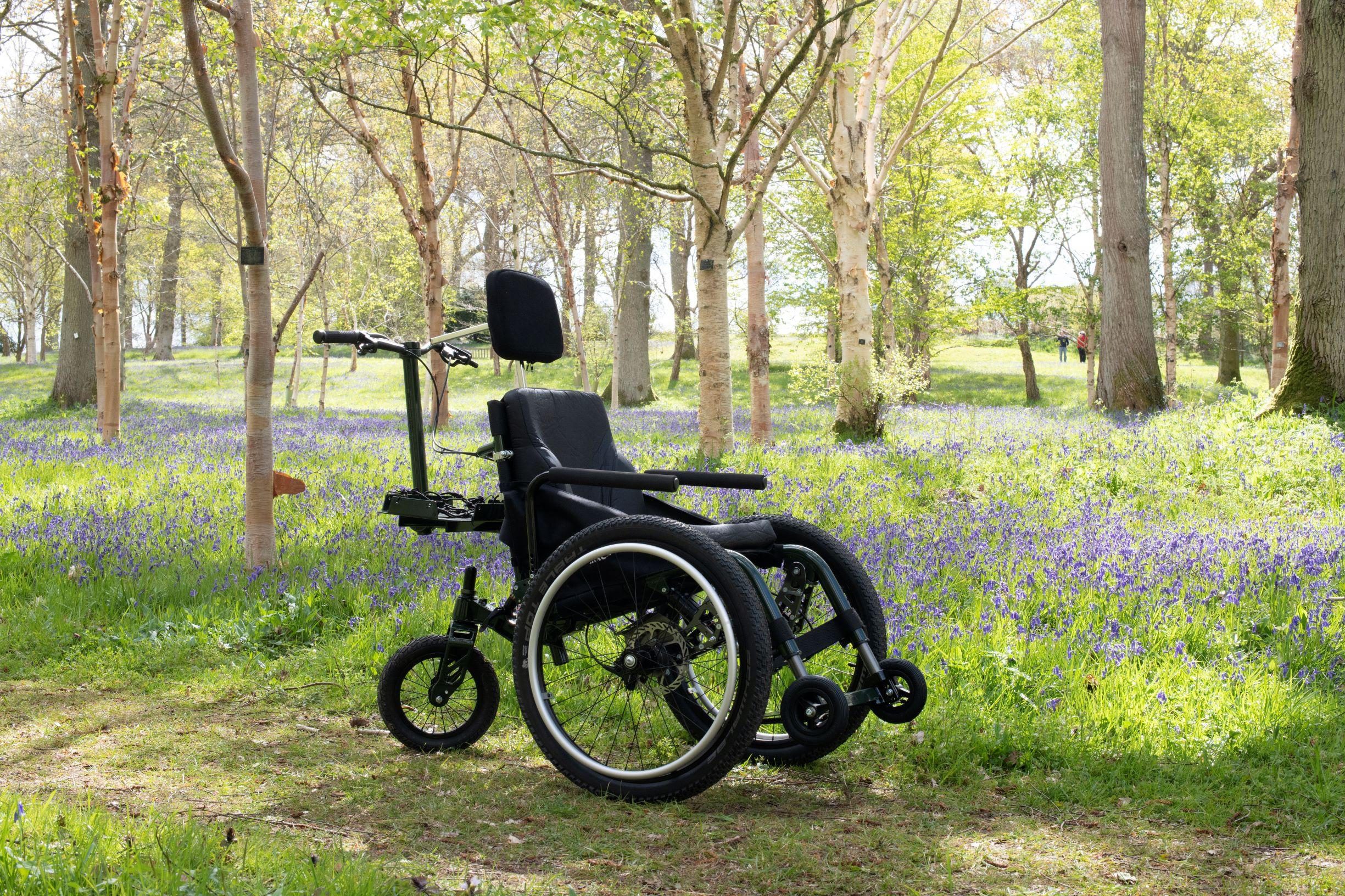 MT Push all terrain wheelchair Wakehurst Kew MT Push all terrain wheelchair Wakehurst Kew