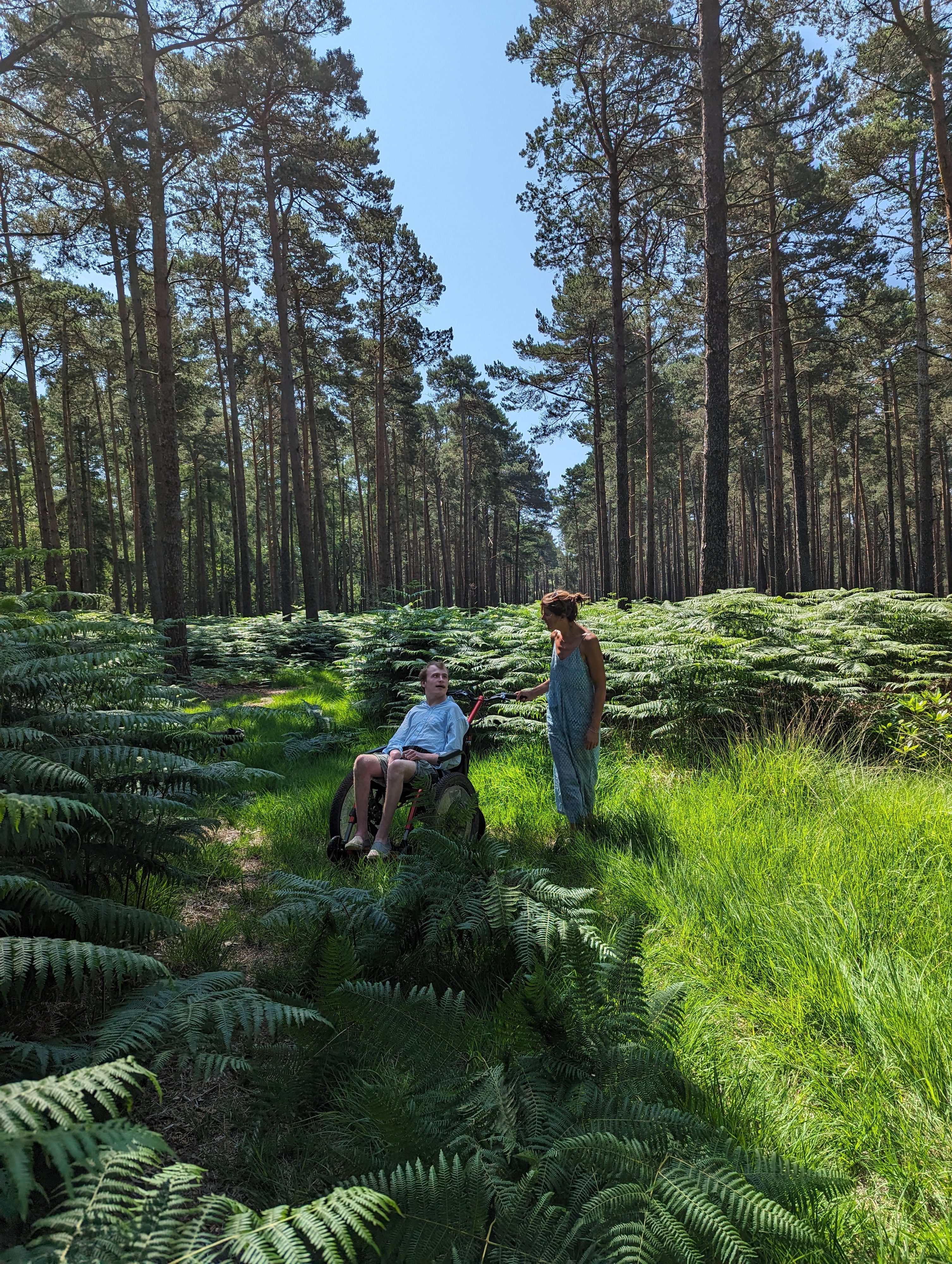 ePush all terrain wheelchair