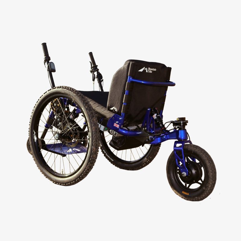 eTrike - power assist wheelchair from Mountain Trike eTrike - power assist wheelchair from Mountain Trike
